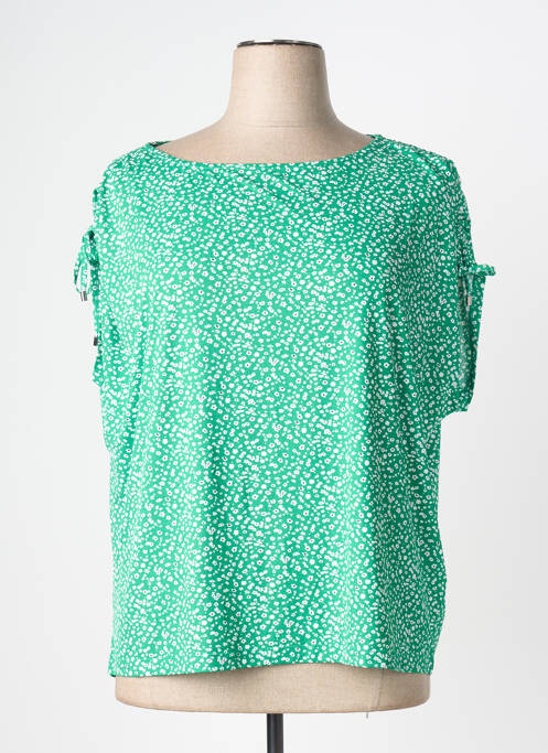 Tricou verde MARBLE femeie