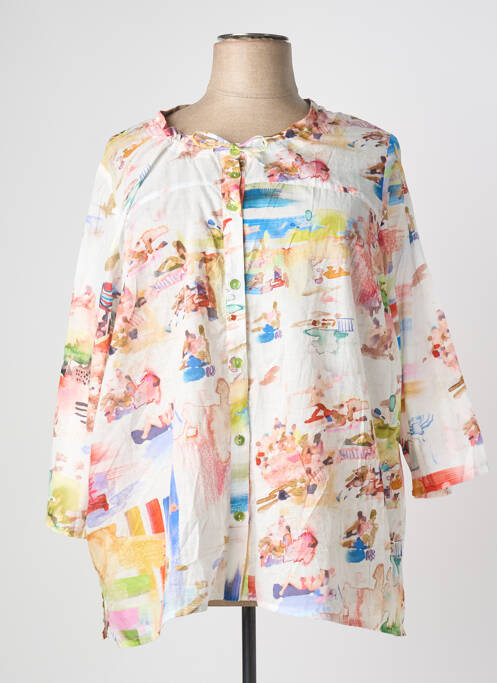 Tunică mâneci lungi bej GUY DUBOUIS femeie