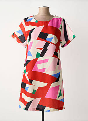 Rochie scurtă roșu LILI SIDONIO femeie