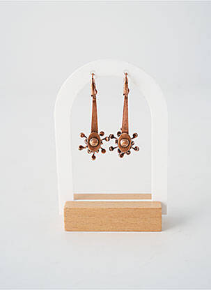 Cercei ornament oxid de zirconiu roz KONPLOTT femeie