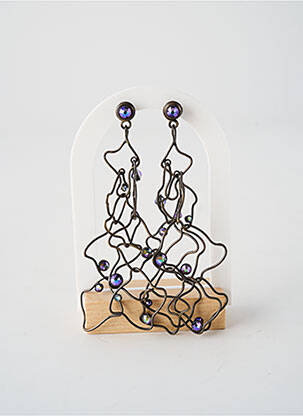 Cercei ornament oxid de zirconiu argintiu KONPLOTT femme