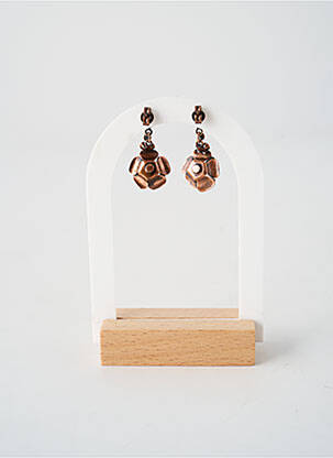 Cercei ornament oxid de zirconiu roz KONPLOTT femeie