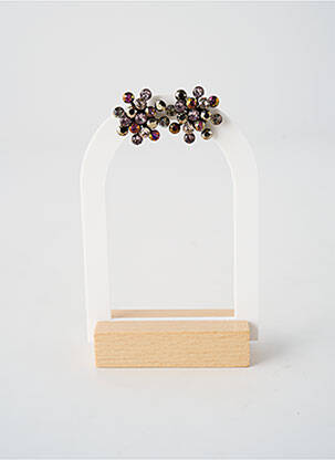 Cercei ornament oxid de zirconiu violet KONPLOTT femme