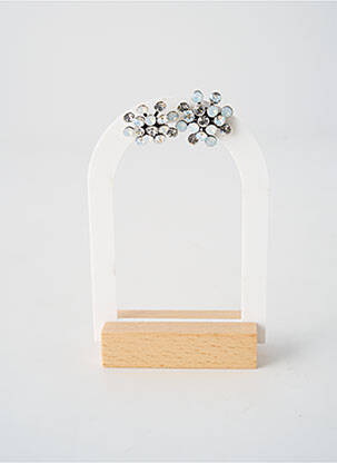 Cercei ornament oxid de zirconiu argintiu KONPLOTT femme