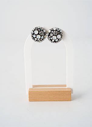 Cercei ornament oxid de zirconiu argintiu KONPLOTT femme