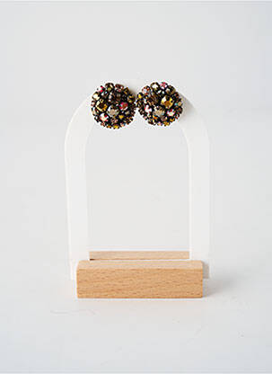 Cercei ornament oxid de zirconiu auriu KONPLOTT femme