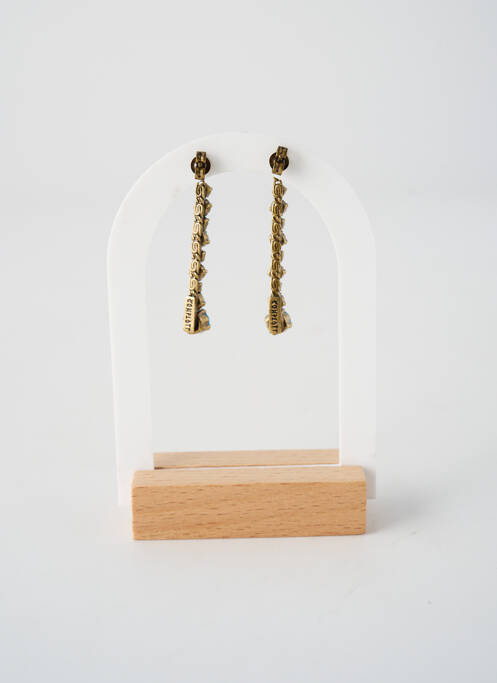 Cercei ornament oxid de zirconiu albastru KONPLOTT femme