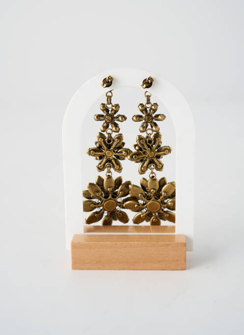 Cercei ornament oxid de zirconiu galben KONPLOTT femme