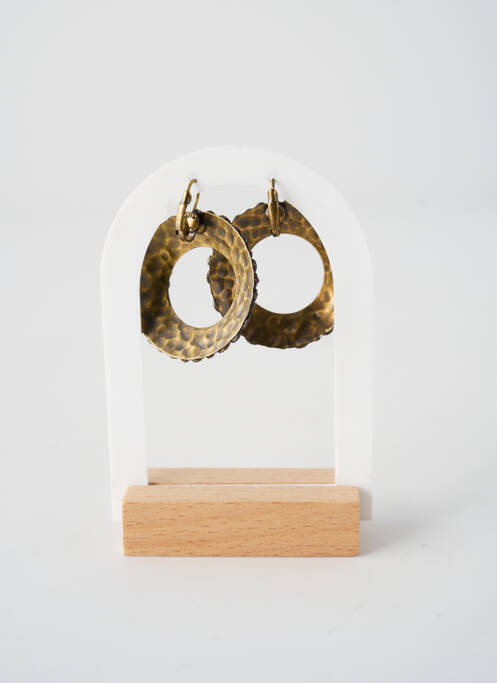 Cercei ornament oxid de zirconiu portocaliu KONPLOTT femme