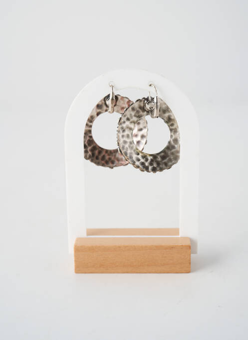 Cercei ornament oxid de zirconiu roz KONPLOTT femme