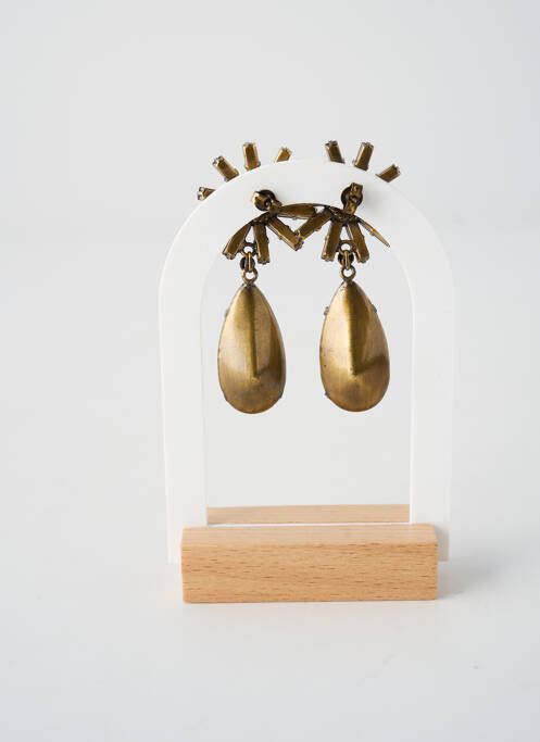 Cercei materiale metalice maro KONPLOTT femme