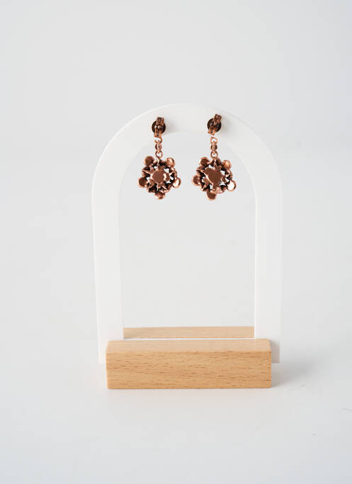 Cercei ornament oxid de zirconiu roz KONPLOTT femme