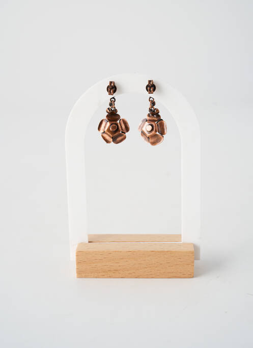 Cercei ornament oxid de zirconiu roz KONPLOTT femme