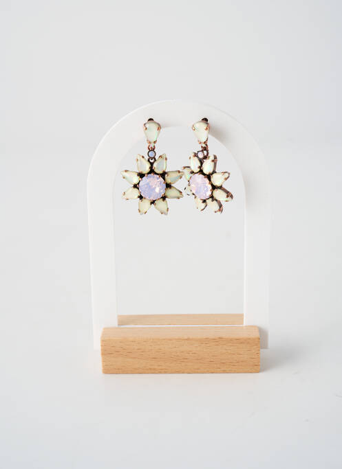 Cercei materiale metalice alb KONPLOTT femme