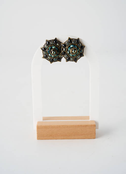 Cercei ornament oxid de zirconiu auriu KONPLOTT femme