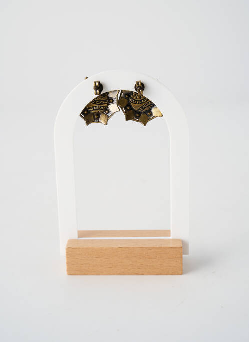 Cercei ornament oxid de zirconiu auriu KONPLOTT femme