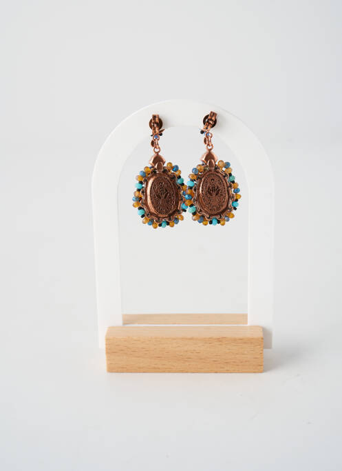 Cercei materiale metalice albastru KONPLOTT femme