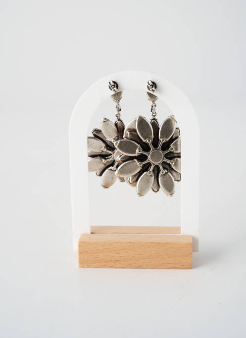 Cercei ornament oxid de zirconiu roz KONPLOTT femme