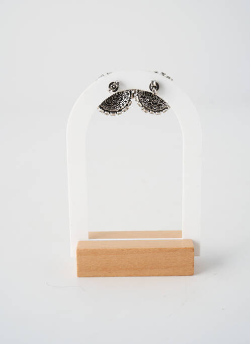 Cercei ornament oxid de zirconiu argintiu KONPLOTT femme