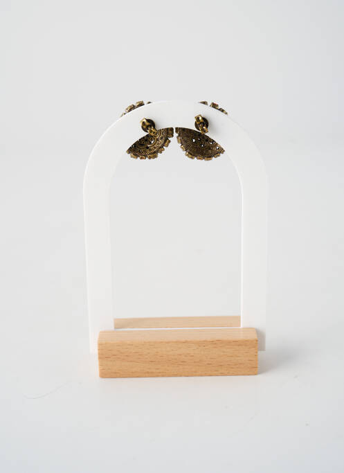 Cercei ornament oxid de zirconiu auriu KONPLOTT femme