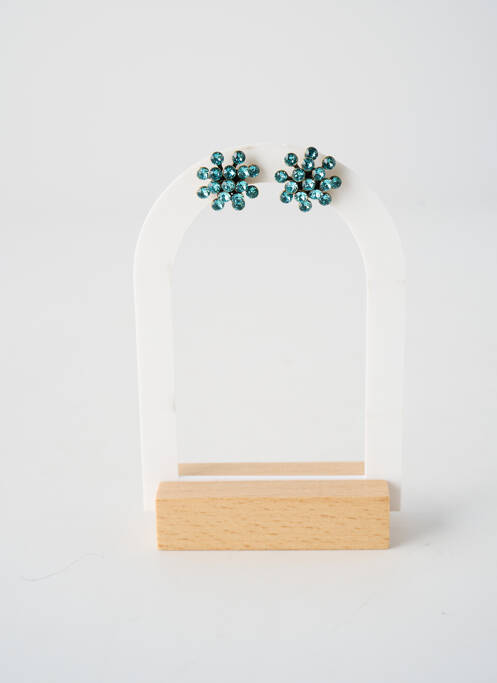 Cercei ornament oxid de zirconiu albastru KONPLOTT femme