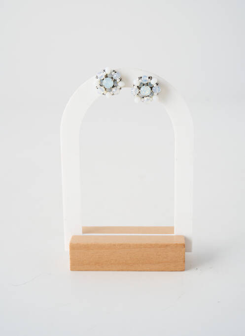 Cercei materiale metalice alb KONPLOTT femme