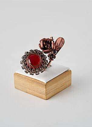 Inel ornament oxid de zirconiu roz KONPLOTT femme