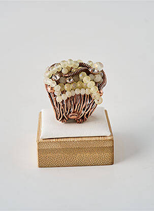 Inel ornament oxid de zirconiu roz KONPLOTT femme