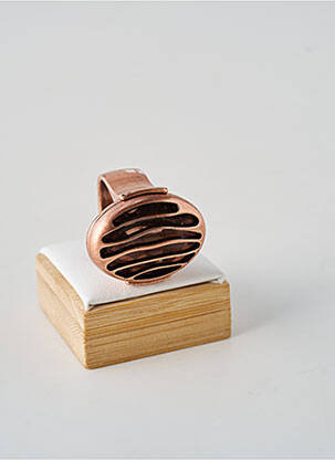 Inel materiale metalice roz KONPLOTT femeie
