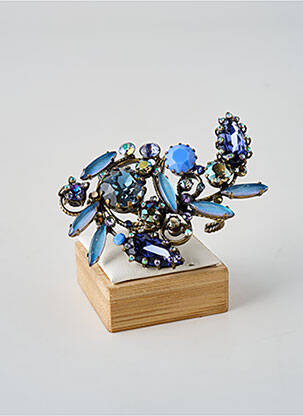 Inel materiale metalice albastru KONPLOTT femeie