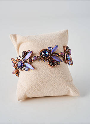 Brățară închidere cu închizătoare tip clips roz KONPLOTT femme