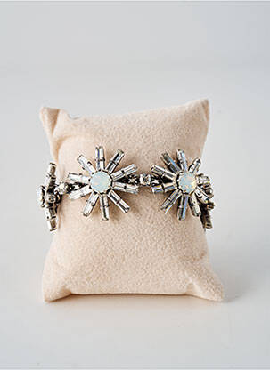 Brățară închidere cu închizătoare tip clips argintiu KONPLOTT femme