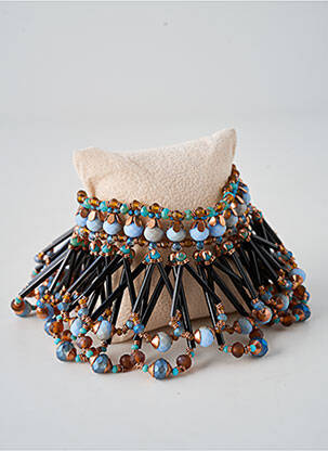 Brățară închidere cu închizătoare tip clips albastru KONPLOTT femme