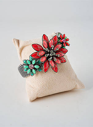 Brățară închidere cu închizătoare tip clips roșu KONPLOTT femme