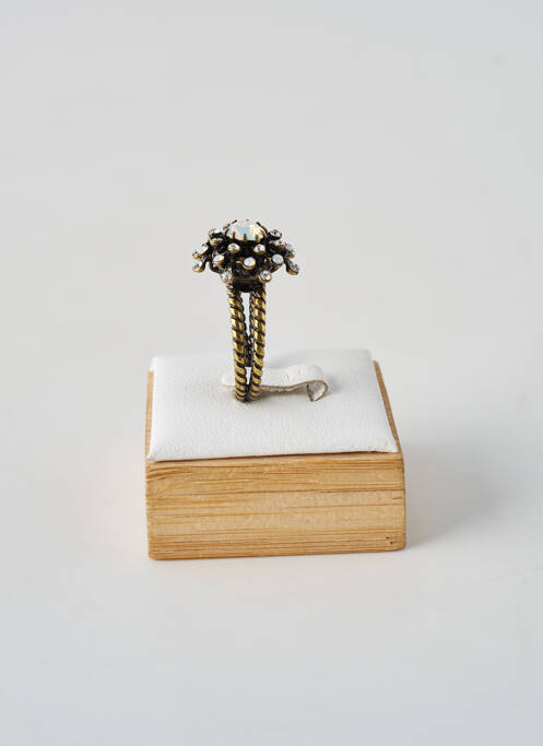 Inel ornament oxid de zirconiu auriu KONPLOTT femme