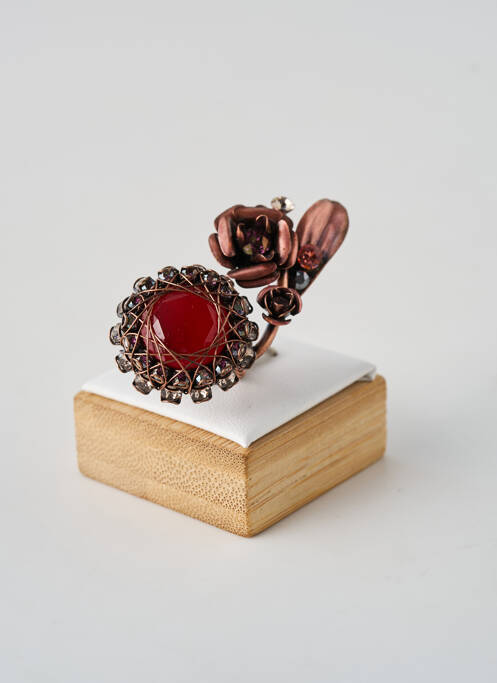 Inel ornament oxid de zirconiu roz KONPLOTT femme