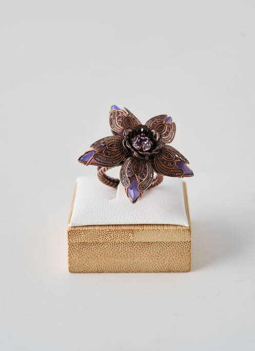 Inel ornament oxid de zirconiu violet KONPLOTT femme