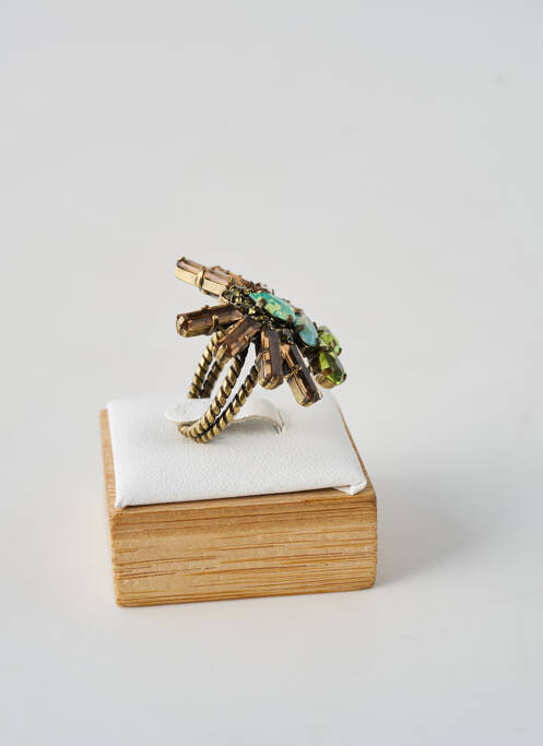 Inel ornament oxid de zirconiu verde KONPLOTT femme