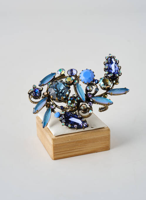 Inel ornament oxid de zirconiu albastru KONPLOTT femme