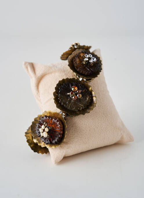 Brățară închidere cu închizătoare tip clips auriu KONPLOTT femme