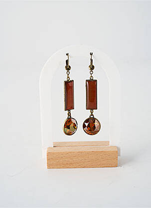 Cercei materiale metalice portocaliu KONPLOTT femme