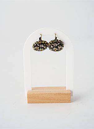 Cercei ornament oxid de zirconiu auriu KONPLOTT femme