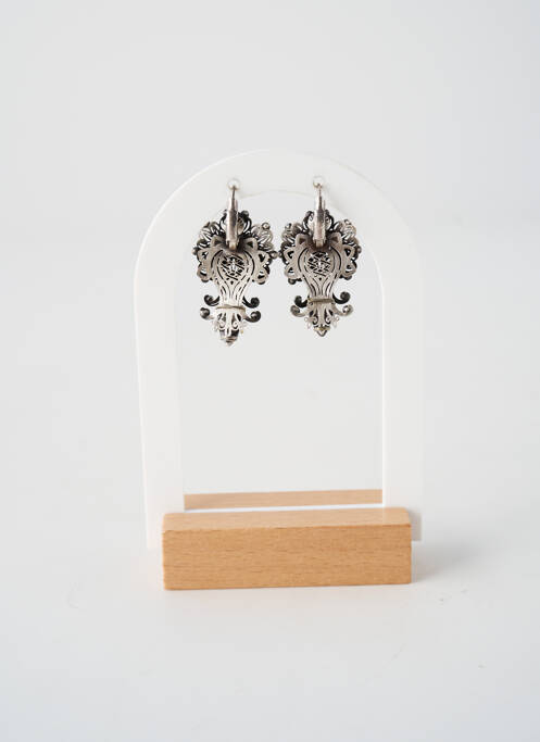 Cercei ornament oxid de zirconiu argintiu KONPLOTT femme