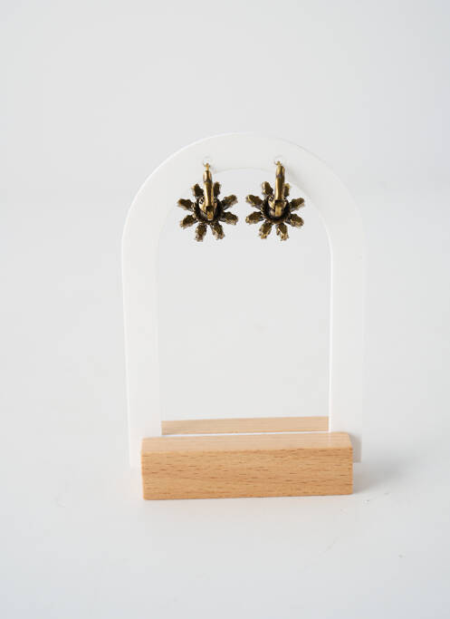 Cercei materiale metalice verde KONPLOTT femme