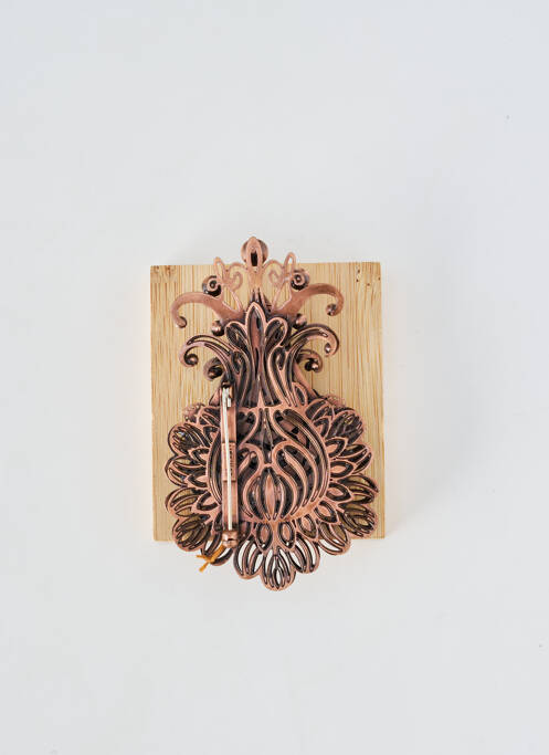 Broșă materiale metalice roz KONPLOTT femme