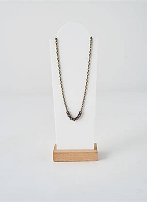 Colier ornament oxid de zirconiu roz KONPLOTT femme