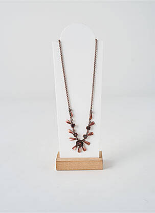 Colier ornament oxid de zirconiu roz KONPLOTT femme