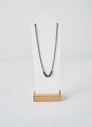 Colier ornament oxid de zirconiu verde KONPLOTT femme