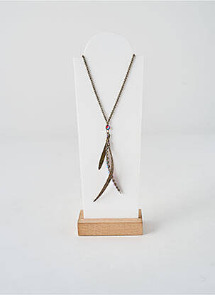 Colier ornament oxid de zirconiu roz KONPLOTT femme