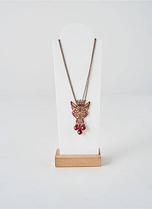 Colier ornament oxid de zirconiu roz KONPLOTT femeie